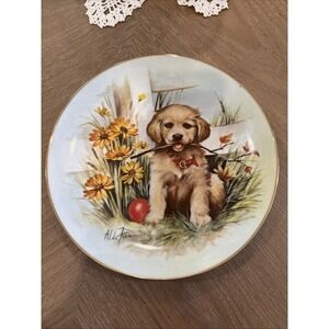 Playful Puppy Collection-First Issue "First Fetch"  by Aldo Fazio Plate 4525